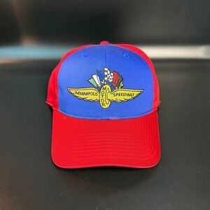 Captivating Headwear Indianapolis Motor Speedway Racing‎ Hat Cap Red Blue